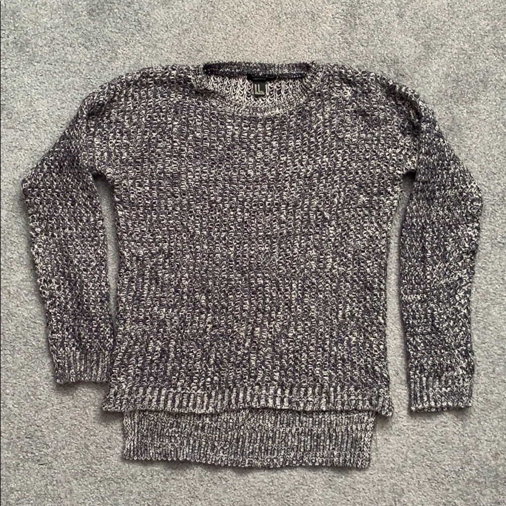 Forever 21 gray/blue sweater